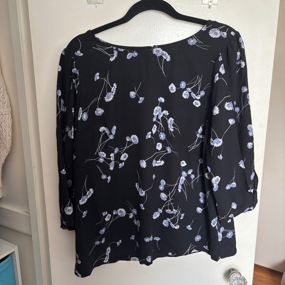 LC Lauren Conrad 3/4 length blouse